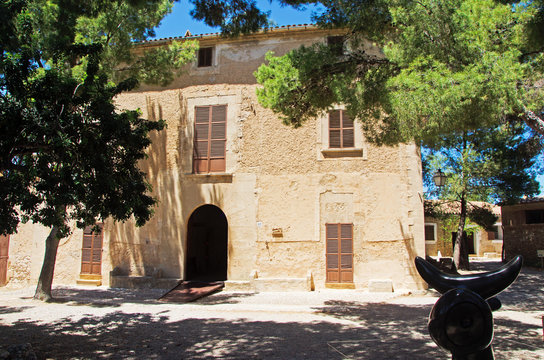 Mallorca, Isole Baleari, Spagna: la Finca Son Boter, casa di Joan Mir&oacute; alla Fondazione Pilar e Joan Mir&oacute; di Palma, 9 giugno 2012
