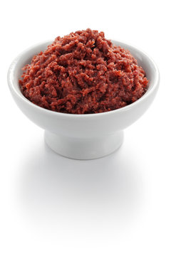 bagoong alamang, philippine fermented condiment  made of krill