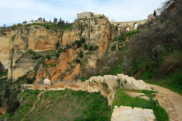 Ronda, Málaga, Andalucía, paisaje