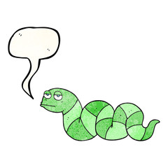 texture speech bubble cartoon bored snake