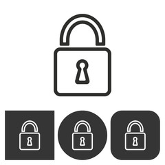 Lock - vector icon.