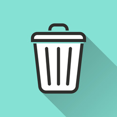 Bin - vector icon.