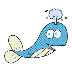 cartoon whale