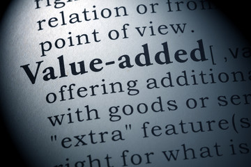 definition of value-added