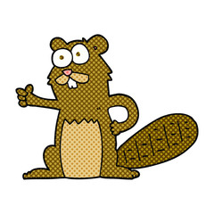 cartoon beaver