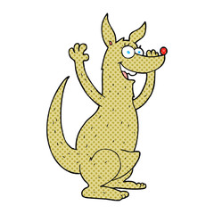 cartoon kangaroo