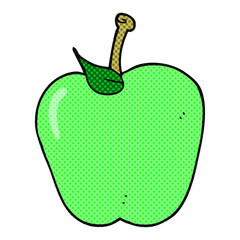 cartoon apple