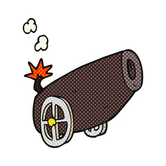cartoon cannon