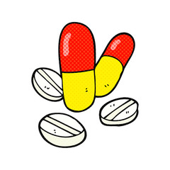cartoon pills