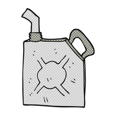 cartoon fuel can