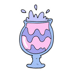 cartoon weird cocktail