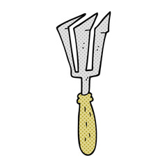 cartoon gardening tool