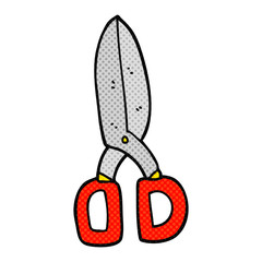 cartoon scissors