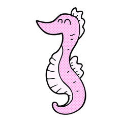 cartoon seahorse
