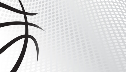 Fototapeta premium Basketball vector background