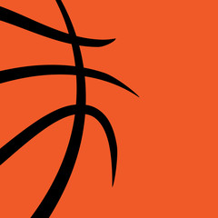 Fototapeta premium Basketball vector 
