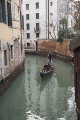 Fototapeta na wymiar Gondole a venezia