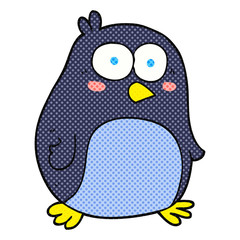 cartoon penguin