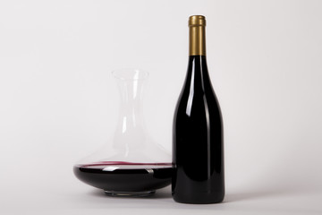 Garrafa de Vinho com Decantador