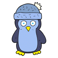 cartoon penguin