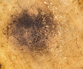 Close-up leather of old drum texture, abstract  background.