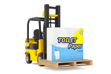 Loader Lift Toilet Paper Package