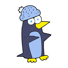 cartoon penguin