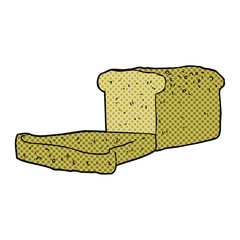 cartoon loaf of bread