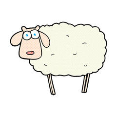 cartoon sheep