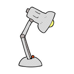cartoon desk lamp