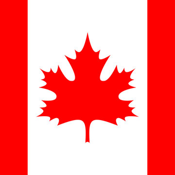 square - flag of Canada