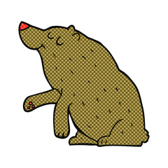 cartoon bear