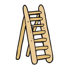 cartoon ladder