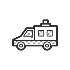 ambulance car icon