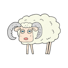 cartoon ram