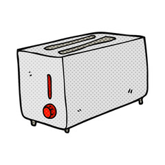 Fototapeta premium cartoon toaster