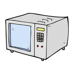 cartoon microwave