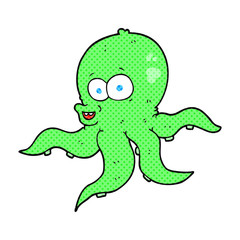 cartoon octopus