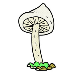 cartoon mushroom
