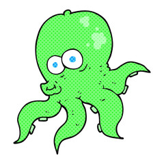 cartoon octopus