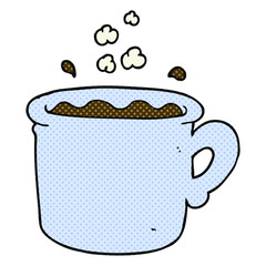 cartoon coffee cup