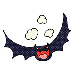 cartoon halloween bat