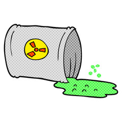 cartoon nuclear waste