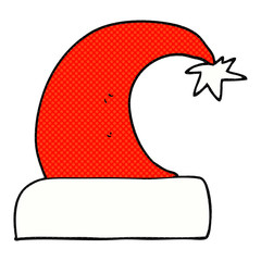 cartoon christmas hat