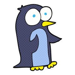 cartoon penguin