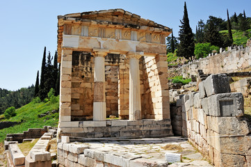 Athenian Treasury at Delphi
