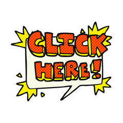 cartoon click here sign