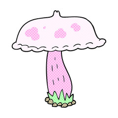 cartoon mushroom