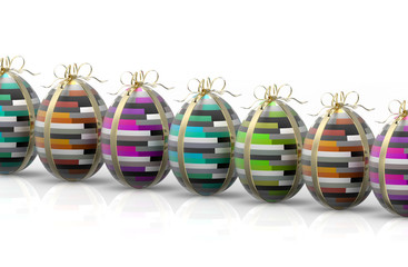 Kolorowe pisanki © CUKMEN