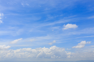 cloud on clear blue sky, cloudy dramatic sky background